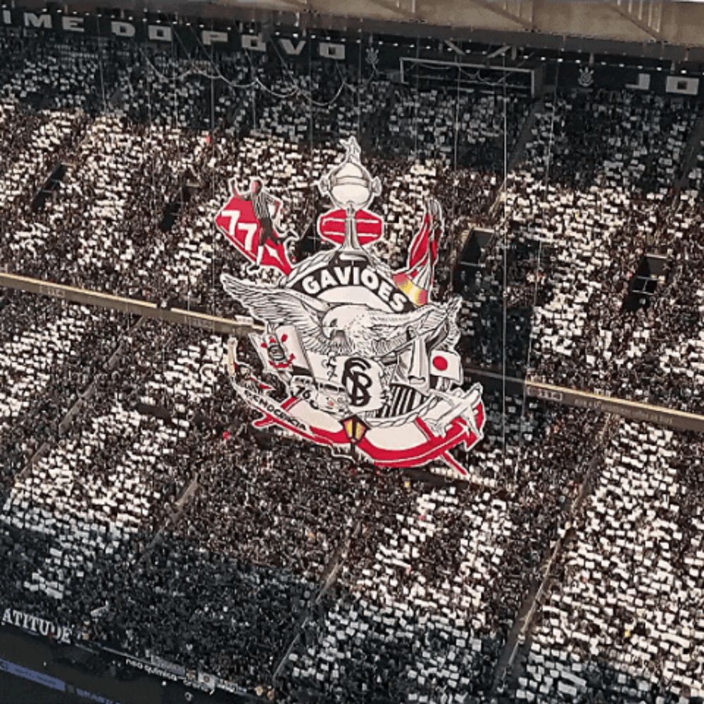 a large crowd of people in a stadium with a sign that says savices