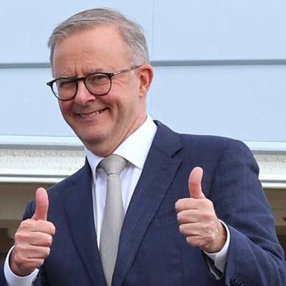 Anthony Albanese being no different to Scott Morrison 
