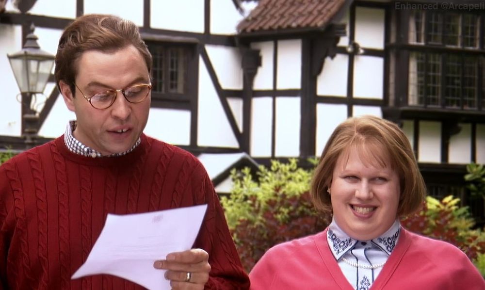 Comedy character Sir Norman Fry from Little Britain