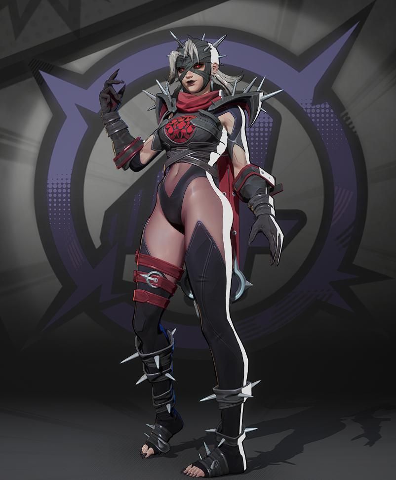 "Malice" Invisible Woman costume in Marvel Rivals