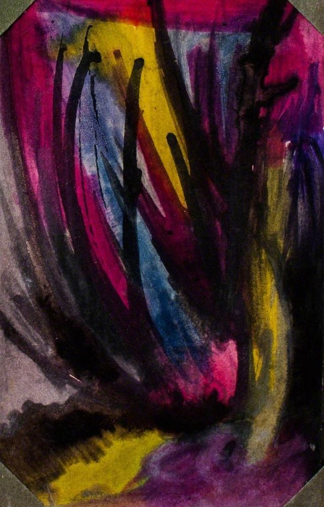 An Abstract Drawing, Madge Gill (1882-1961), Newham Archives and Local Studies Library.

🖼️ London Borough of Newham Heritage Service.
Art UK https://artuk.org/discover/artworks/an-abstract-drawing-249300/search/actor:gill-madge-18821961/page/1/view_as/grid