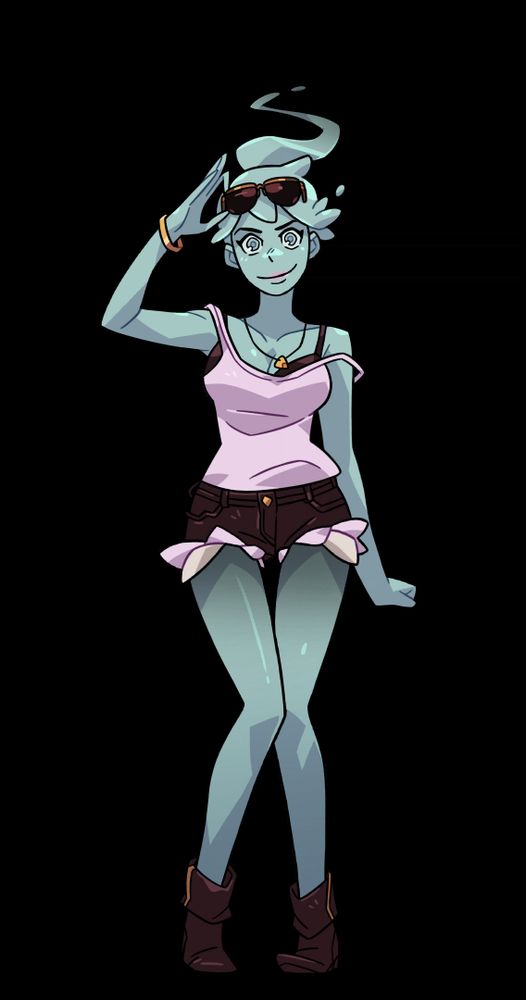 polly geist from MonsterProm video game series.