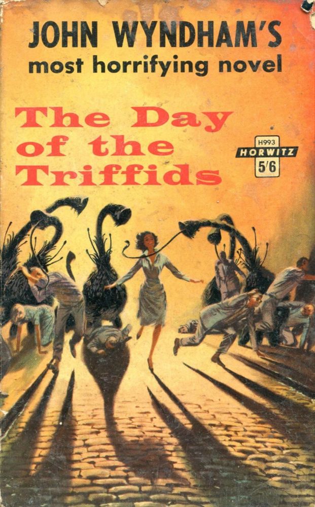 Book cover, The Day of the Triffids, by John Wyndham
