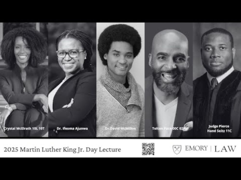2025 Emory Law Martin Luther King Jr. Lecture