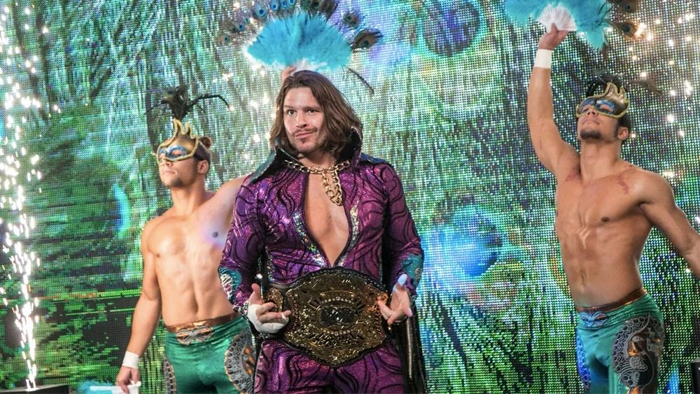 Wrestlers Dalton Castle and The Boys