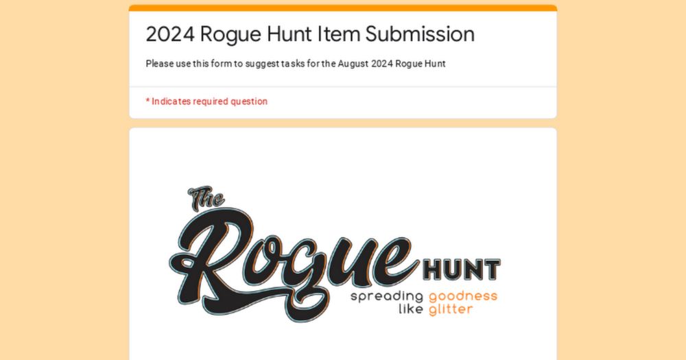 2024 Rogue Hunt Item Submission