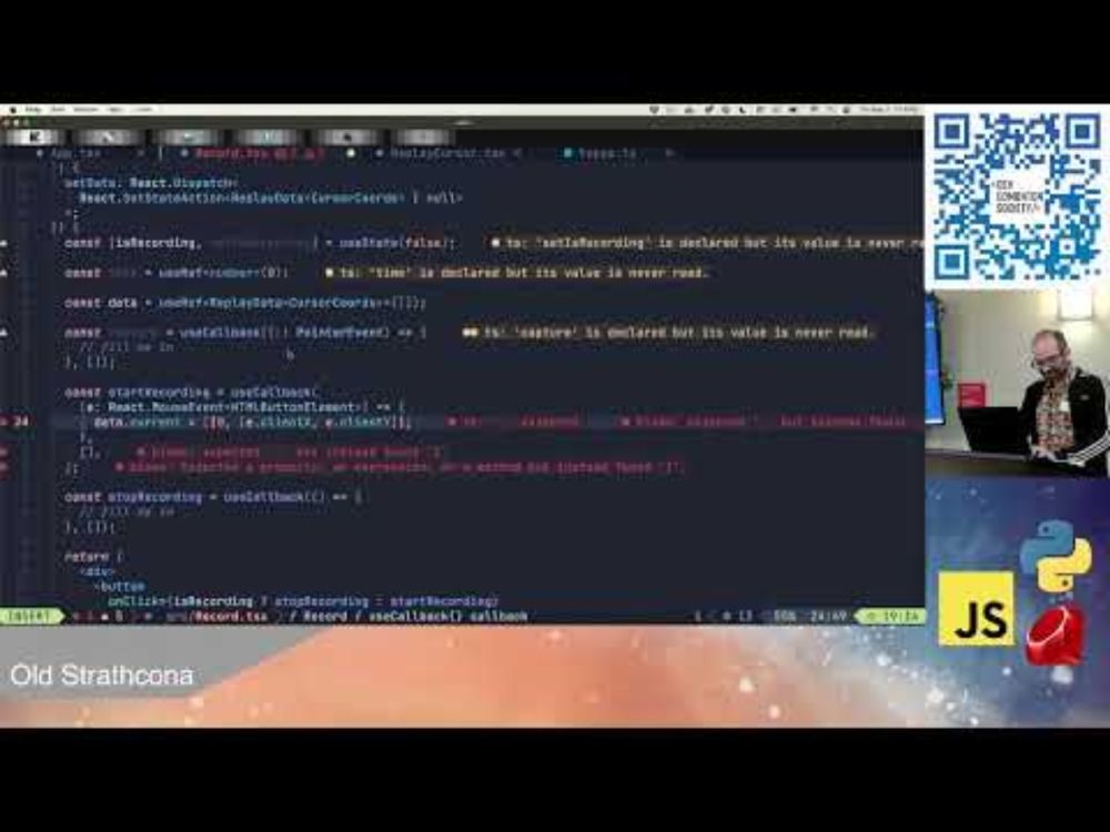 Building an Interactive Video Player in React • May 2025 Python Ruby JS
