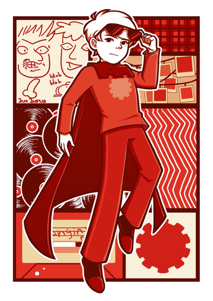 fan art of dave strider from homestuck