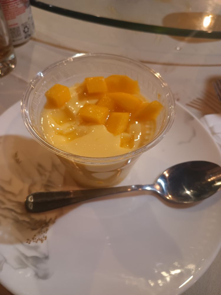 mango pudding 