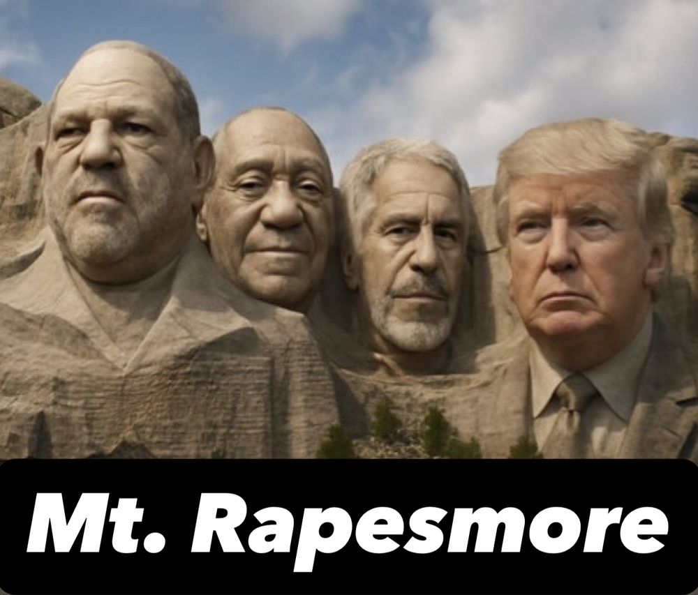 We desecrate this sacred Native American land to bring you Mt. Rapesmore.
