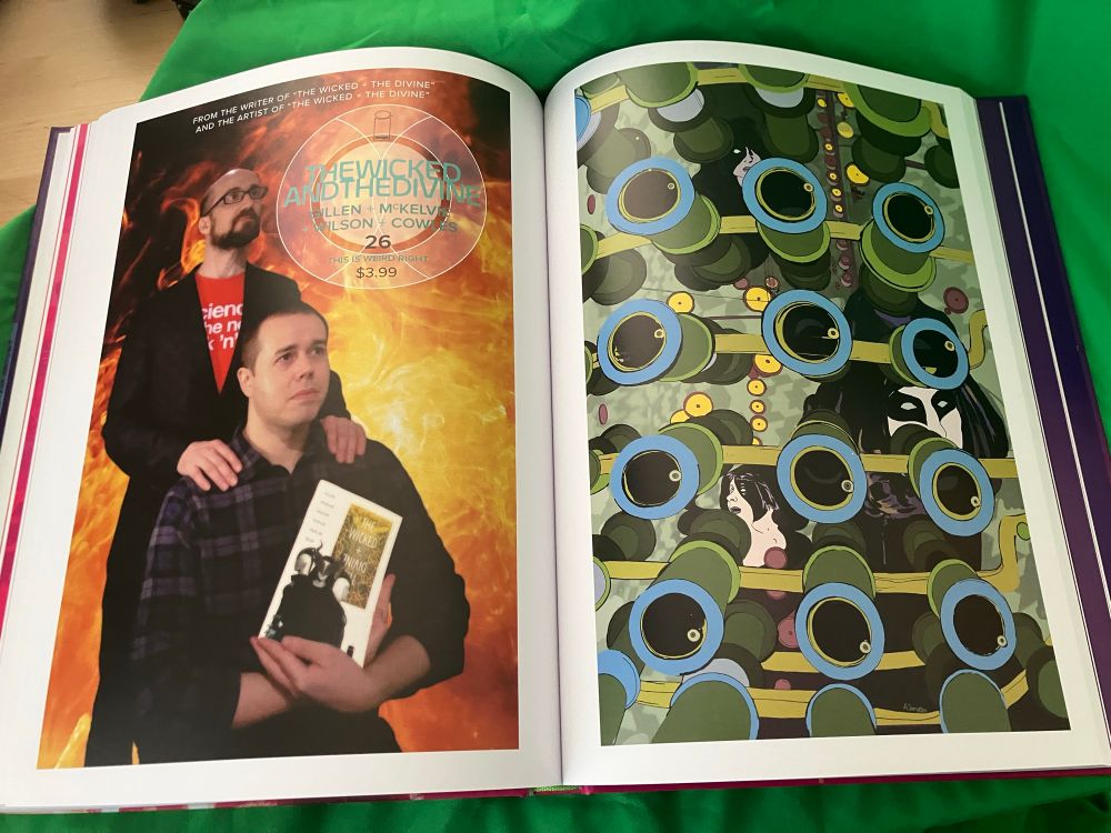 Two covers, the one on the left is the Sex Criminals meme cover variant