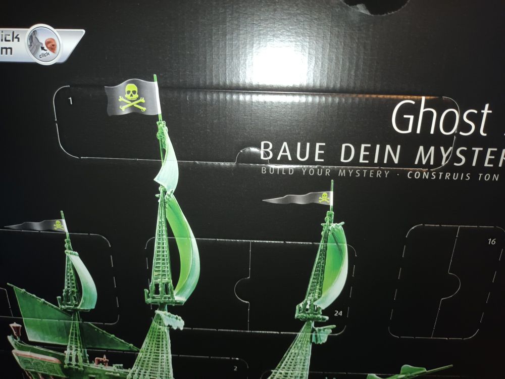 Door 1 to my ghost ship advent calendar.