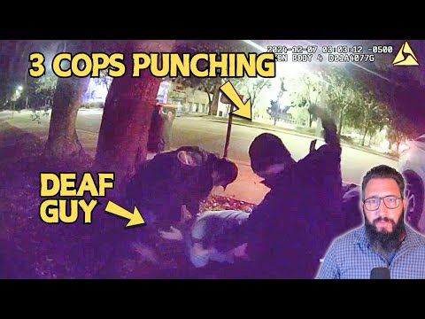 Cops Beat DEAF Guy For "NOT LISTENING"