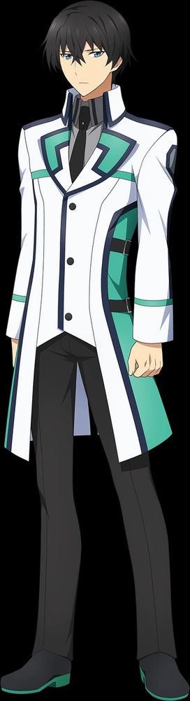 Some fuckass picture of tatsuya shiba from mahouka, representing dengeki bunko fighting climax ignition