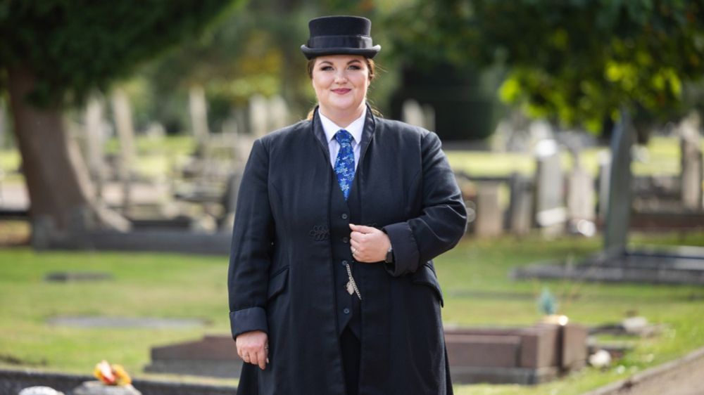 Meet the female funeral director challenging taboos about death