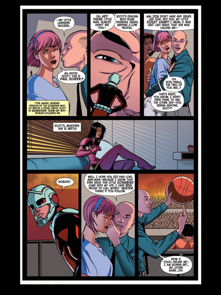 Paul Scheer, as he first appears in Astonishing Ant-Man #4