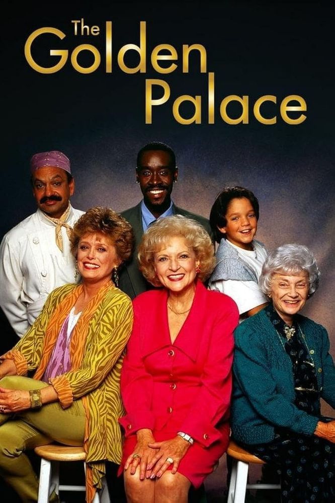 A poster for The Golden Girls spinoff, The Golden Palace.