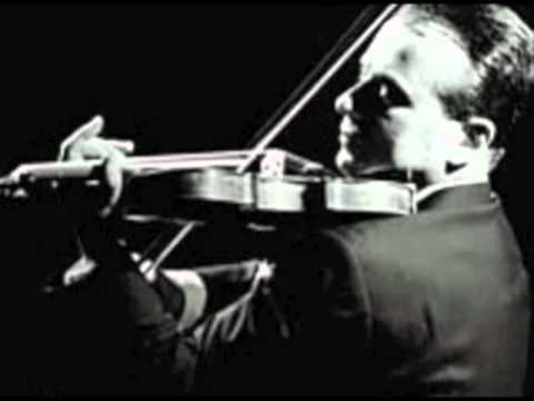 Henryk Szeryng plays Bach's Chaconne ('live')