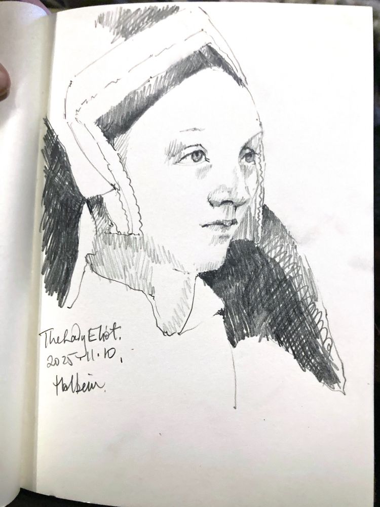 Holbein sketch copy