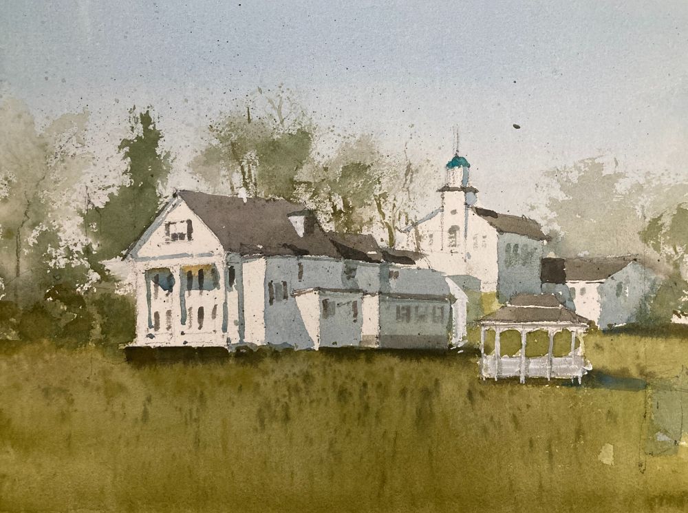 Marlborough watercolor painting