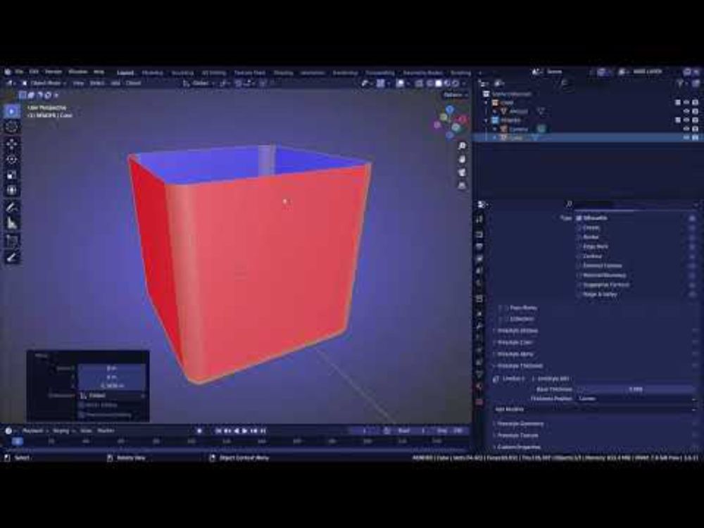 How To Setup Wireframe Renders In Blender