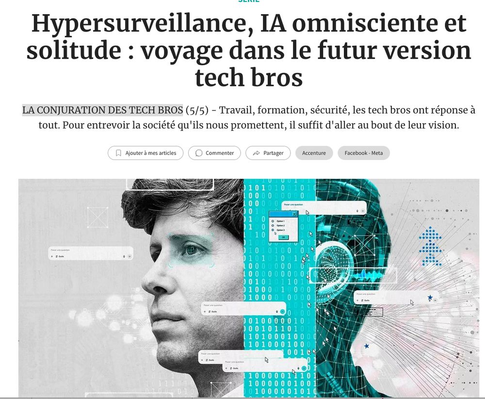 Lu les 5/5 épisodes de la série de @filloux.bsky.social‬  sur  la conjuration des "techs bros" : on les arrête quand en fait ?

Voici le dernier qui fait moyen moyen envie de leur scenario déjà bien engagé sous les radars