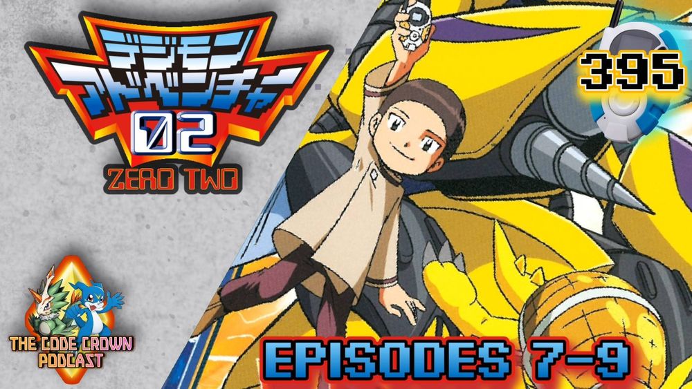 Iori Hida and Digmon from Digimon Adventure 02.