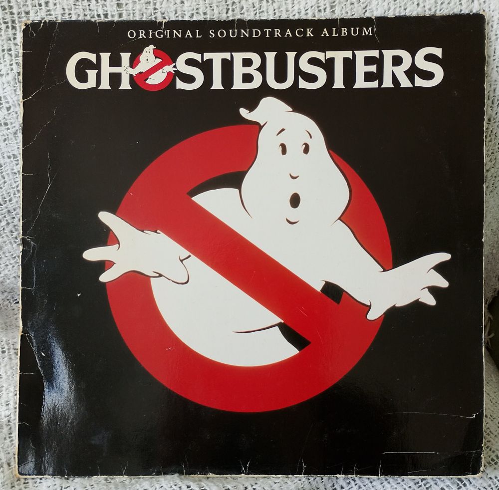 Vinyl copy of the Ghostbusters Original Soundtrack Album 