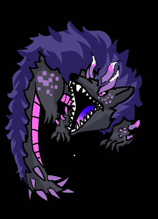 monster belphy(monster version of my vtuber)