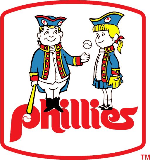 Philadelphia Phillies logo from 1976 to 1980. 