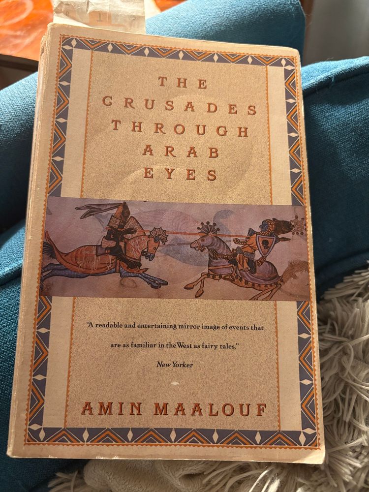 copy of THE CRUSADES THROUGH ARAB EYES, Amin Maalouf