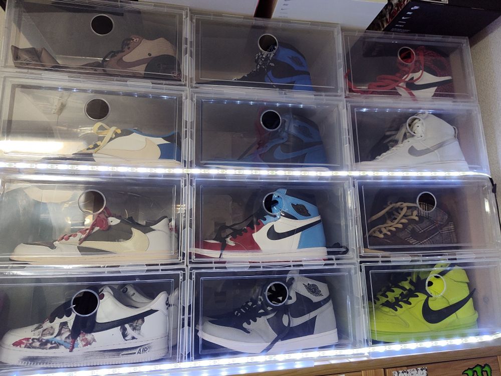 ほぼオブジェと化している一部のスニーカー