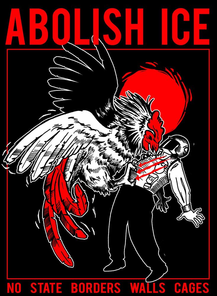 Abolish ICE
No State Borders Walls Cages

No Bonzo