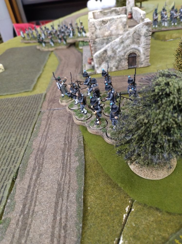 28mm models of Napoleonic Italian auxiliary police