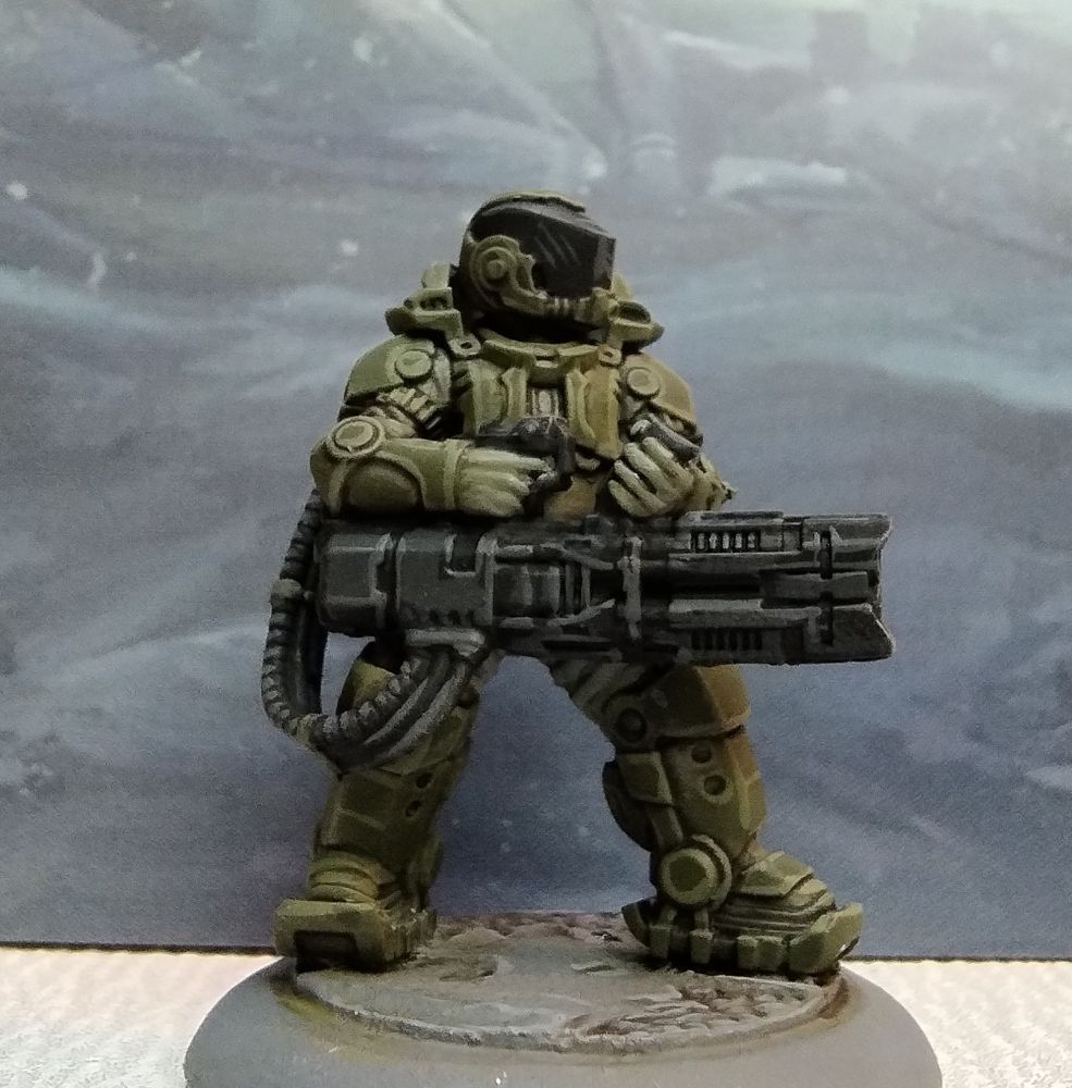 28mm Painted SciFi miniature