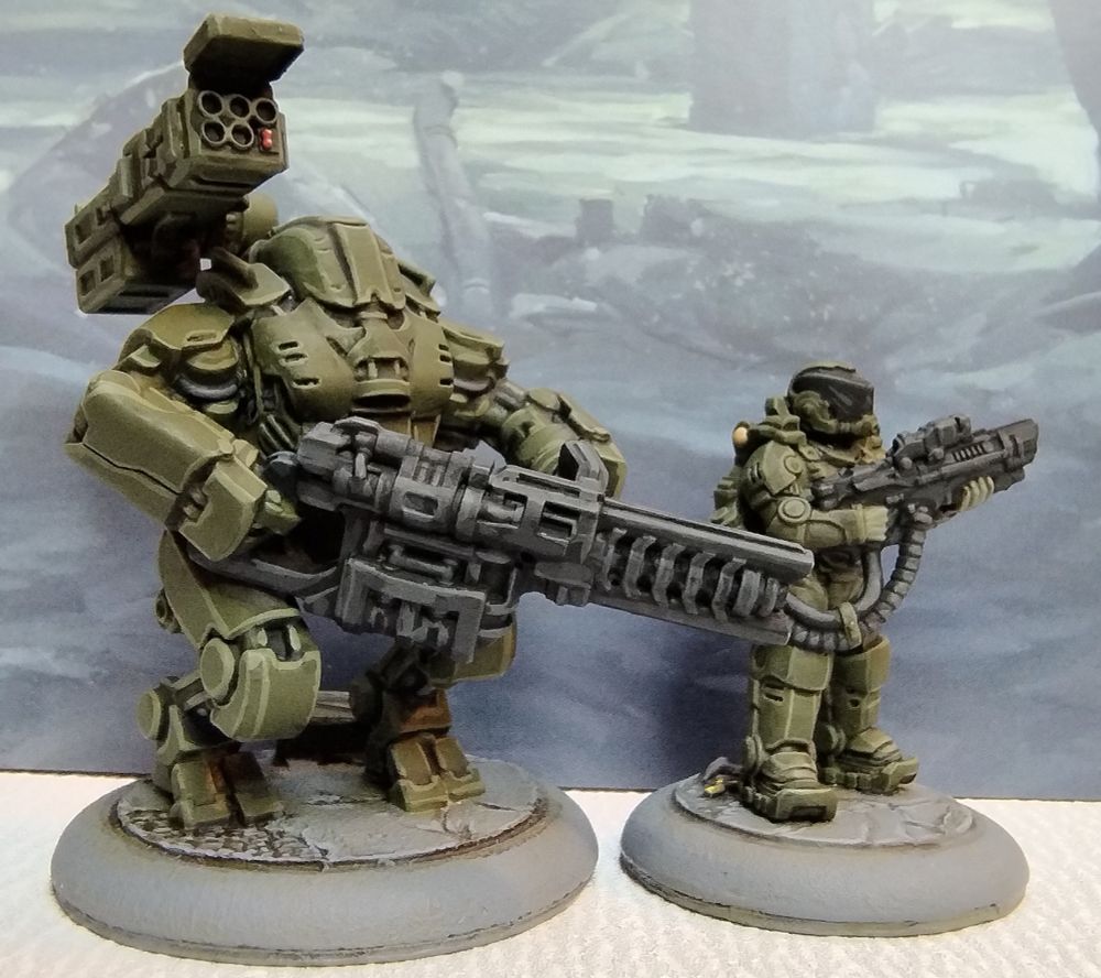 28mm Painted SciFi miniatures