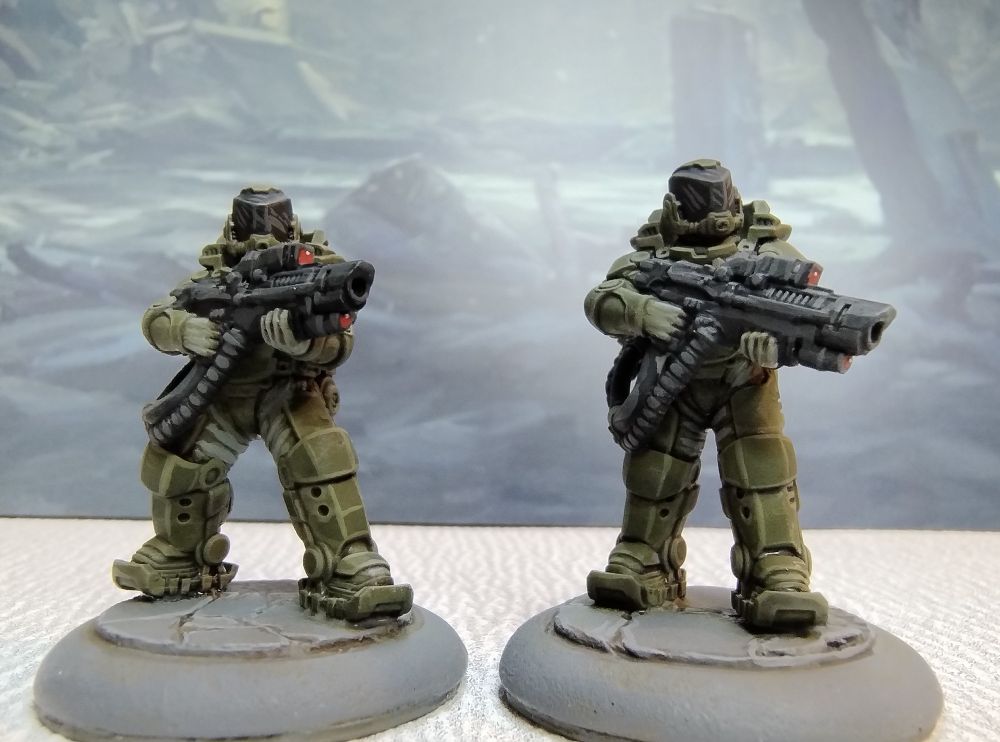 28mm Painted SciFi miniatures