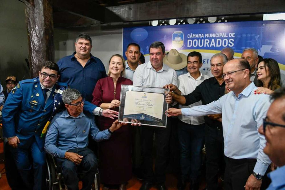 Riedel recebe homenagem em Dourados por atuação em prol do agronegócio | Notícias de Campo Grande e MS - Capital News
