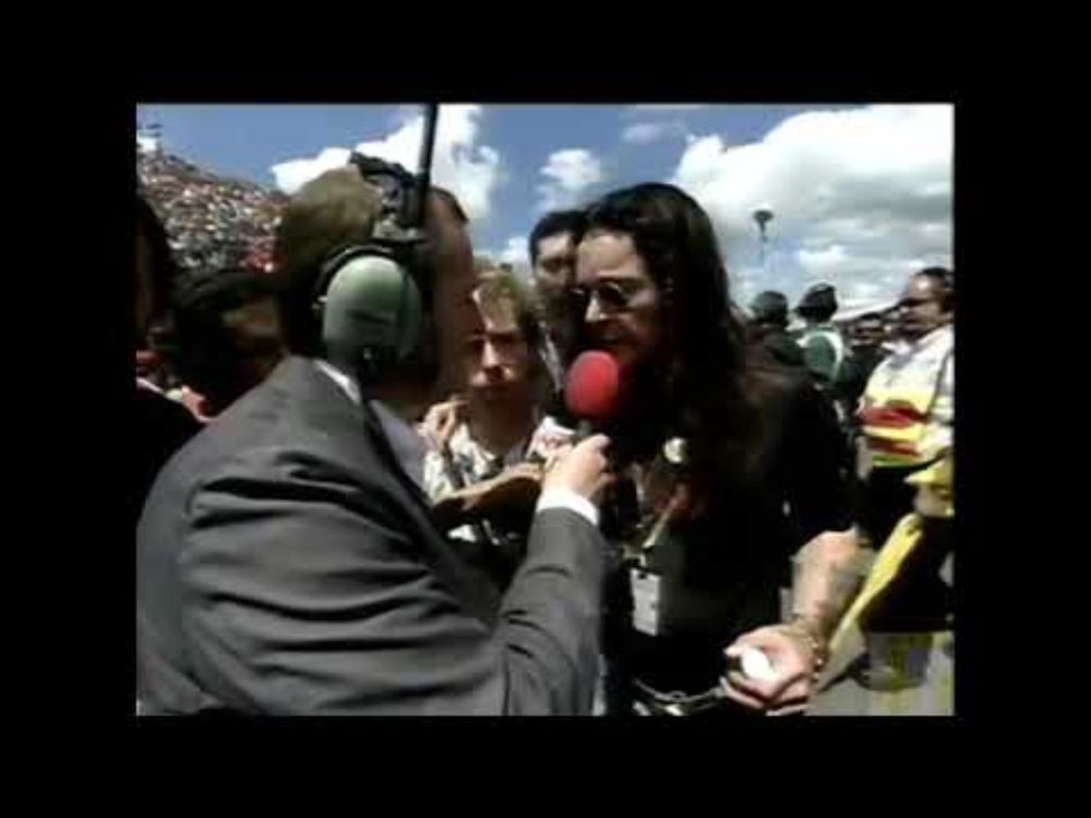 Martin Brundle Interviews Ozzy Osbourne - 2003 Canadian GP