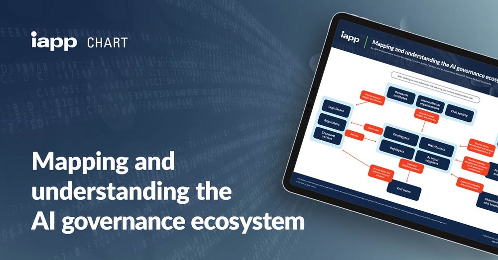 A new IAPP resource Mapping and understanding the AI governance ecosystem