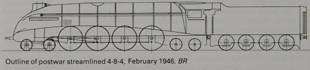 Proposed 4-8-4 design, never built...