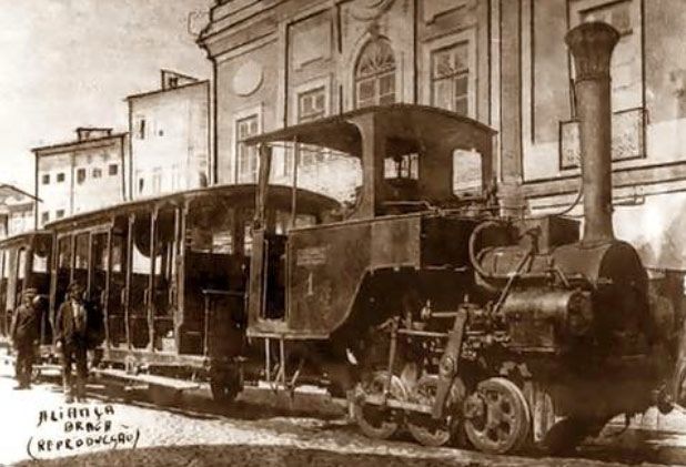 Train of the defunct Braga tramway