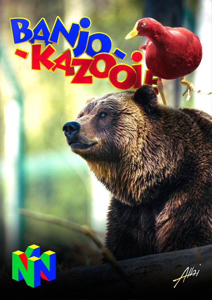 Banjo Kazooie Poster