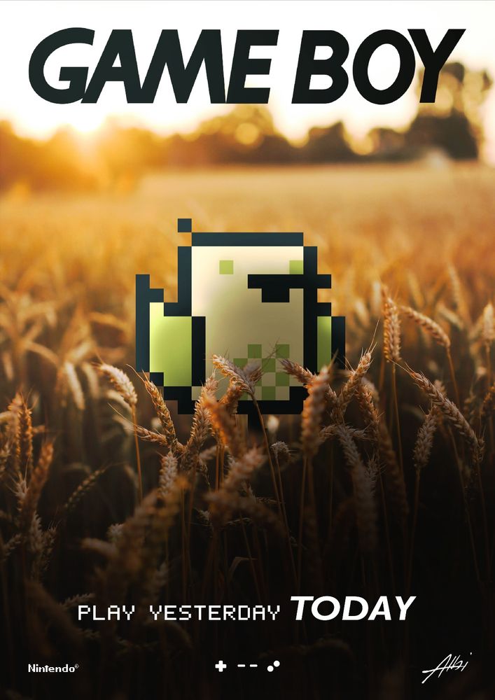 Gameboy Poster Design