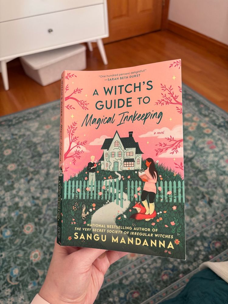 Photo of Sangu Mandanna’s “A Witch’s Guide to Magical Innkeeping”