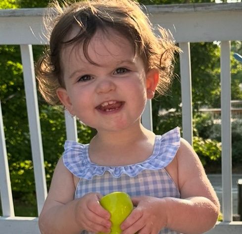 Abby smiles post-treatment