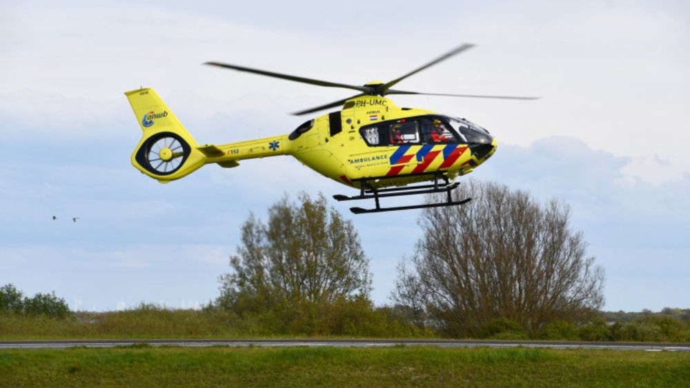 Traumahelikopter ingezet voor melding Brouwershaven