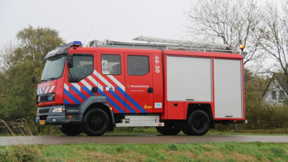 Boot maakt water bij Brouwershaven