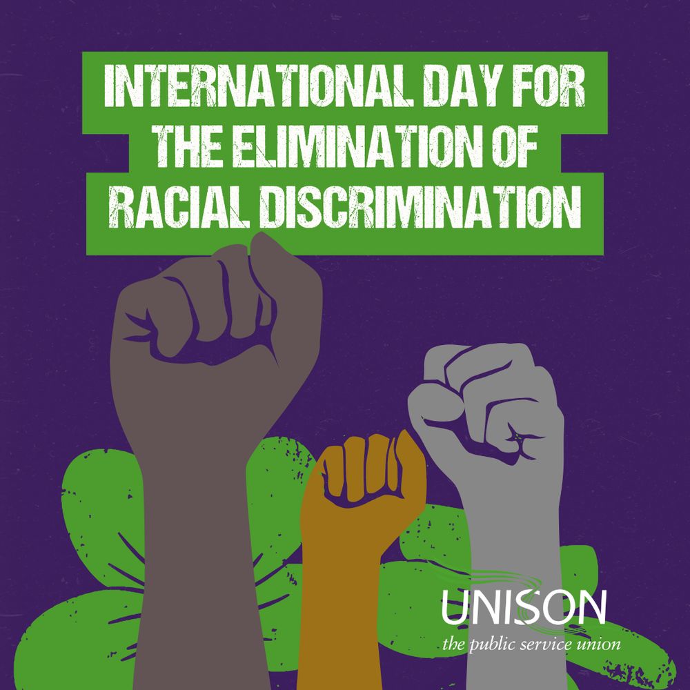 Illustration of raised fists - International Day for the Elimination of Racial Discrimination