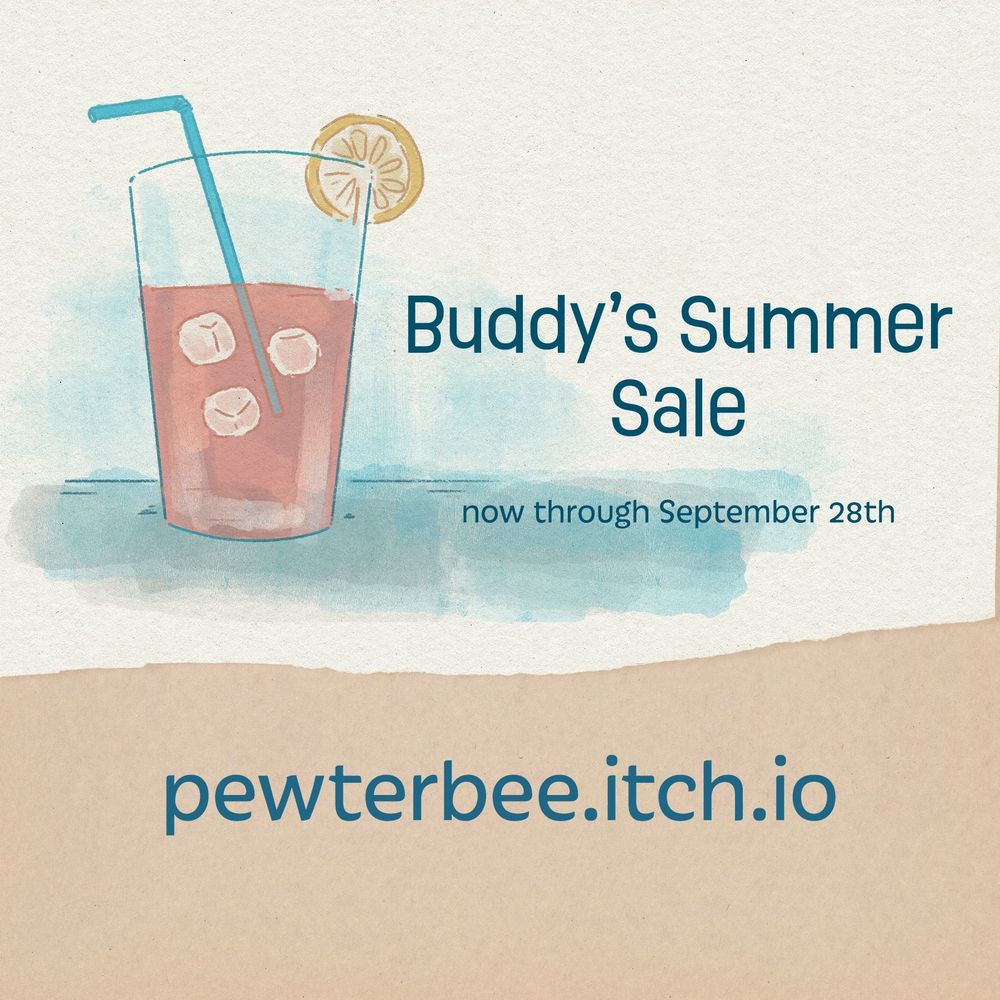 Buddy's Summer Sale, now through September 28th